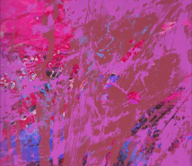 Grunge çağdaş sanat. El sanat yapılmış. renkli doku. Modern sanat. Yağlı boya darbeleri. Darbeleri. Sanatsal arka plan. Soyut resim tuval üzerine.