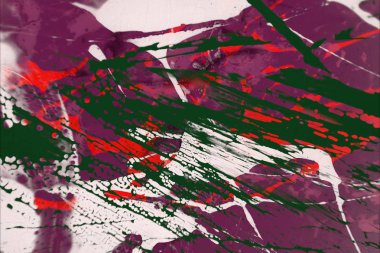 Grunge çağdaş sanat. El sanat yapılmış. renkli doku. Modern sanat. Yağlı boya darbeleri. Darbeleri. Sanatsal arka plan. Soyut resim tuval üzerine.