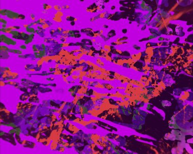 Grunge çağdaş sanat. El sanat yapılmış. renkli doku. Modern sanat. Yağlı boya darbeleri. Darbeleri. Sanatsal arka plan. Soyut resim tuval üzerine.