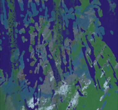 Grunge çağdaş sanat. El sanat yapılmış. renkli doku. Modern sanat. Yağlı boya darbeleri. Darbeleri. Sanatsal arka plan. Soyut resim tuval üzerine.