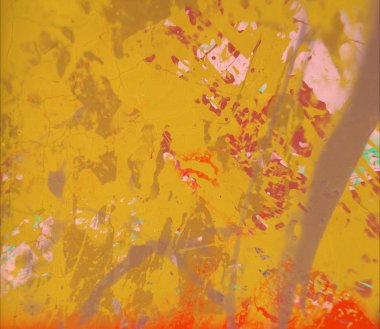 Grunge çağdaş sanat. El sanat yapılmış. renkli doku. Modern sanat. Yağlı boya darbeleri. Darbeleri. Sanatsal arka plan. Soyut resim tuval üzerine.