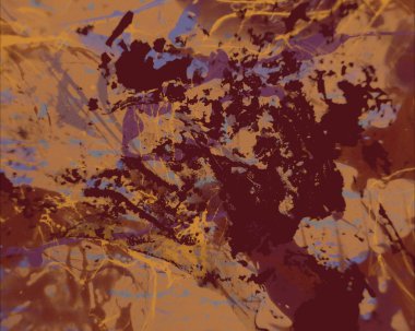 Grunge çağdaş sanat. El sanat yapılmış. renkli doku. Modern sanat. Yağlı boya darbeleri. Darbeleri. Sanatsal arka plan. Soyut resim tuval üzerine.