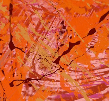 Grunge çağdaş sanat. El sanat yapılmış. renkli doku. Modern sanat. Yağlı boya darbeleri. Darbeleri. Sanatsal arka plan. Soyut resim tuval üzerine.