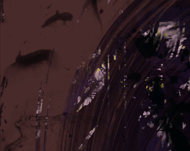 Grunge çağdaş sanat. El sanat yapılmış. renkli doku. Modern sanat. Yağlı boya darbeleri. Darbeleri. Sanatsal arka plan. Soyut resim tuval üzerine.
