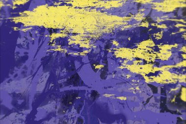 Grunge çağdaş sanat. El sanat yapılmış. renkli doku. Modern sanat. Yağlı boya darbeleri. Darbeleri. Sanatsal arka plan. Soyut resim tuval üzerine.