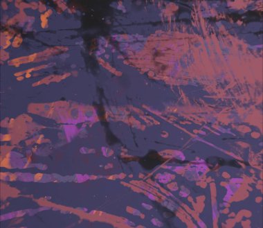 Grunge çağdaş sanat. El sanat yapılmış. renkli doku. Modern sanat. Yağlı boya darbeleri. Darbeleri. Sanatsal arka plan. Soyut resim tuval üzerine.