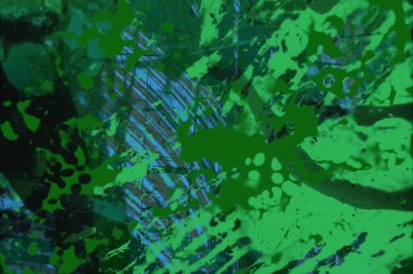 Grunge çağdaş sanat. El sanat yapılmış. renkli doku. Modern sanat. Yağlı boya darbeleri. Darbeleri. Sanatsal arka plan. Soyut resim tuval üzerine.