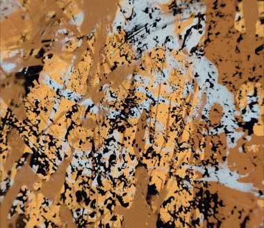 Grunge çağdaş sanat. El sanat yapılmış. renkli doku. Modern sanat. Yağlı boya darbeleri. Darbeleri. Sanatsal arka plan. Soyut resim tuval üzerine.