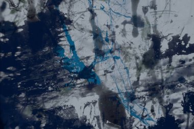 Grunge çağdaş sanat. El sanat yapılmış. renkli doku. Modern sanat. Yağlı boya darbeleri. Darbeleri. Sanatsal arka plan. Soyut resim tuval üzerine.