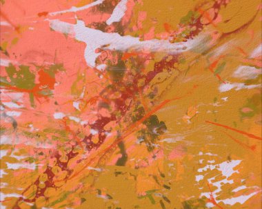 Grunge çağdaş sanat. El sanat yapılmış. renkli doku. Modern sanat. Yağlı boya darbeleri. Darbeleri. Sanatsal arka plan. Soyut resim tuval üzerine.