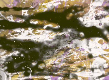 Grunge çağdaş sanat. El sanat yapılmış. renkli doku. Modern sanat. Yağlı boya darbeleri. Darbeleri. Sanatsal arka plan. Soyut resim tuval üzerine.