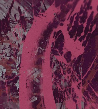 Grunge çağdaş sanat. El sanat yapılmış. renkli doku. Modern sanat. Yağlı boya darbeleri. Darbeleri. Sanatsal arka plan. Soyut resim tuval üzerine.