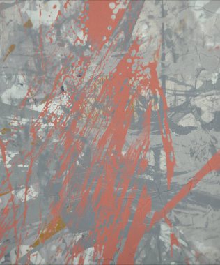 Grunge çağdaş sanat. El sanat yapılmış. renkli doku. Modern sanat. Yağlı boya darbeleri. Darbeleri. Sanatsal arka plan. Soyut resim tuval üzerine.