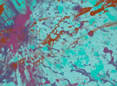 Grunge çağdaş sanat. El sanat yapılmış. renkli doku. Modern sanat. Yağlı boya darbeleri. Darbeleri. Sanatsal arka plan. Soyut resim tuval üzerine.