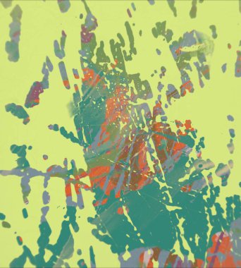 Grunge çağdaş sanat. El sanat yapılmış. renkli doku. Modern sanat. Yağlı boya darbeleri. Darbeleri. Sanatsal arka plan. Soyut resim tuval üzerine.