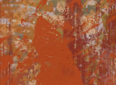 Grunge çağdaş sanat. El sanat yapılmış. renkli doku. Modern sanat. Yağlı boya darbeleri. Darbeleri. Sanatsal arka plan. Soyut resim tuval üzerine.
