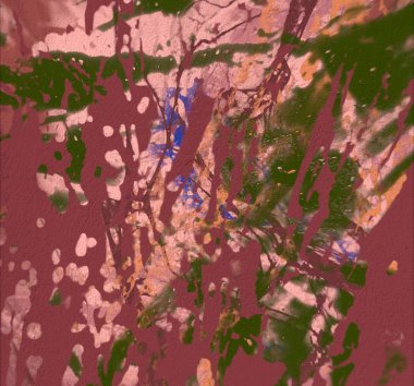 Grunge çağdaş sanat. El sanat yapılmış. renkli doku. Modern sanat. Yağlı boya darbeleri. Darbeleri. Sanatsal arka plan. Soyut resim tuval üzerine.