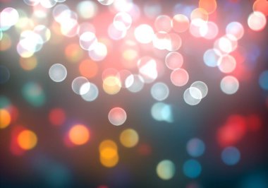 Bokeh ve parlak ışıklar arka plan. Doğal bokeh ve parlak ışıklar Vintage Magic arka plan ile renk Festival arka plan
