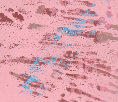 Grunge çağdaş sanat. El sanat yapılmış. renkli doku. Modern sanat. Yağlı boya darbeleri. Darbeleri. Sanatsal arka plan. Soyut resim tuval üzerine.