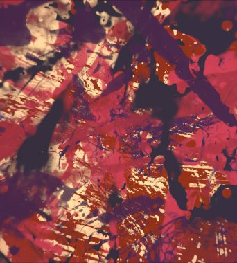 Grunge çağdaş sanat. El sanat yapılmış. renkli doku. Modern sanat. Yağlı boya darbeleri. Darbeleri. Sanatsal arka plan. Soyut resim tuval üzerine.