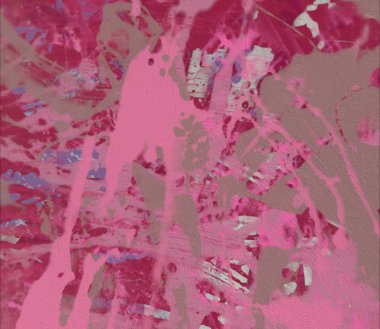 Grunge çağdaş sanat. El sanat yapılmış. renkli doku. Modern sanat. Yağlı boya darbeleri. Darbeleri. Sanatsal arka plan. Soyut resim tuval üzerine.