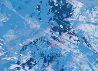 Grunge çağdaş sanat. El sanat yapılmış. renkli doku. Modern sanat. Yağlı boya darbeleri. Darbeleri. Sanatsal arka plan. Soyut resim tuval üzerine.