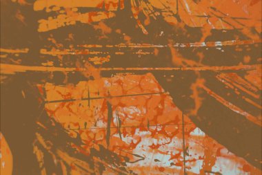 Grunge çağdaş sanat. El sanat yapılmış. renkli doku. Modern sanat. Yağlı boya darbeleri. Darbeleri. Sanatsal arka plan. Soyut resim tuval üzerine.