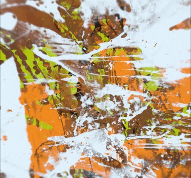 Grunge çağdaş sanat. El sanat yapılmış. renkli doku. Modern sanat. Yağlı boya darbeleri. Darbeleri. Sanatsal arka plan. Soyut resim tuval üzerine.
