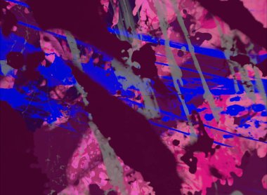 Grunge çağdaş sanat. El sanat yapılmış. renkli doku. Modern sanat. Yağlı boya darbeleri. Darbeleri. Sanatsal arka plan. Soyut resim tuval üzerine.