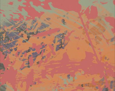 Grunge çağdaş sanat. El sanat yapılmış. renkli doku. Modern sanat. Yağlı boya darbeleri. Darbeleri. Sanatsal arka plan. Soyut resim tuval üzerine.