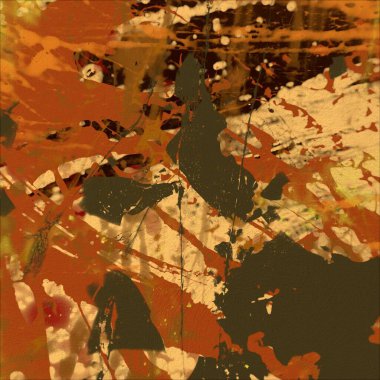 Grunge çağdaş sanat. El sanat yapılmış. renkli doku. Modern sanat. Yağlı boya darbeleri. Darbeleri. Sanatsal arka plan. Soyut resim tuval üzerine.