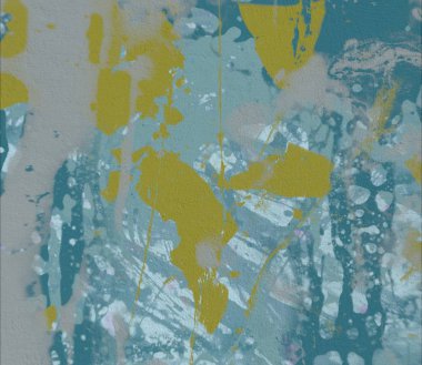 Grunge çağdaş sanat. El sanat yapılmış. renkli doku. Modern sanat. Yağlı boya darbeleri. Darbeleri. Sanatsal arka plan. Soyut resim tuval üzerine.