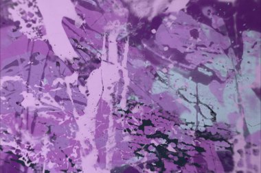 Grunge çağdaş sanat. El sanat yapılmış. renkli doku. Modern sanat. Yağlı boya darbeleri. Darbeleri. Sanatsal arka plan. Soyut resim tuval üzerine.