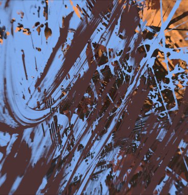 Grunge çağdaş sanat. El sanat yapılmış. renkli doku. Modern sanat. Yağlı boya darbeleri. Darbeleri. Sanatsal arka plan. Soyut resim tuval üzerine.