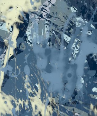 Grunge çağdaş sanat. El sanat yapılmış. renkli doku. Modern sanat. Yağlı boya darbeleri. Darbeleri. Sanatsal arka plan. Soyut resim tuval üzerine.