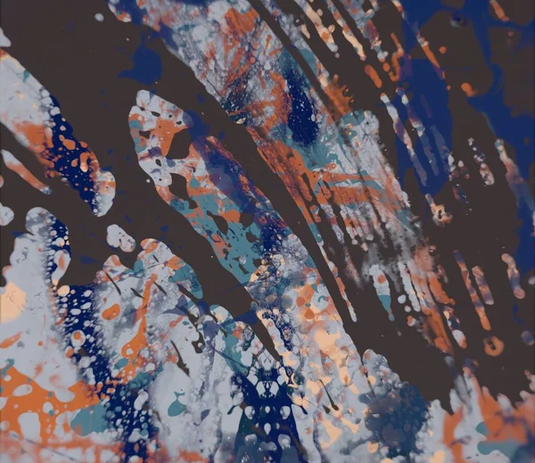 Grunge Arte Contemporânea Arte Feita Mão Textura Colorida Arte Moderna — Fotografia de Stock