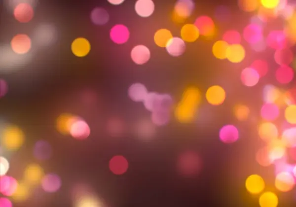 Antecedentes Con Bokeh Luces Brillantes Fondo Mágico Vintage Con Fondo — Foto de Stock