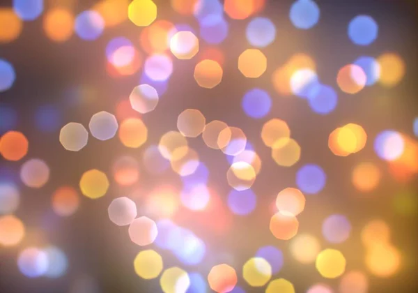 Antecedentes Con Bokeh Luces Brillantes Fondo Mágico Vintage Con Fondo — Foto de Stock