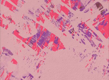 Grunge çağdaş sanat. El sanat yapılmış. renkli doku. Modern sanat. Yağlı boya darbeleri. Darbeleri. Sanatsal arka plan. Soyut resim tuval üzerine.