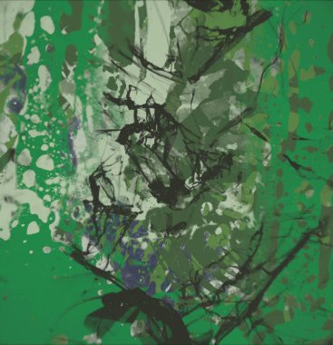 Grunge çağdaş sanat. El sanat yapılmış. renkli doku. Modern sanat. Yağlı boya darbeleri. Darbeleri. Sanatsal arka plan. Soyut resim tuval üzerine.