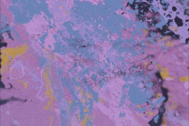 Grunge çağdaş sanat. El sanat yapılmış. renkli doku. Modern sanat. Yağlı boya darbeleri. Darbeleri. Sanatsal arka plan. Soyut resim tuval üzerine.