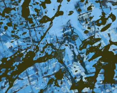 Grunge çağdaş sanat. El sanat yapılmış. renkli doku. Modern sanat. Yağlı boya darbeleri. Darbeleri. Sanatsal arka plan. Soyut resim tuval üzerine.