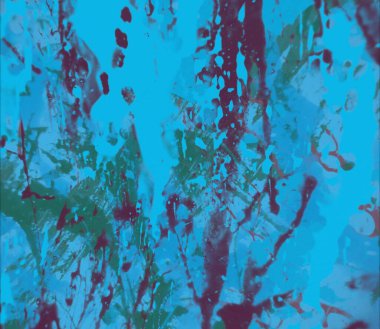 Grunge çağdaş sanat. El sanat yapılmış. renkli doku. Modern sanat. Yağlı boya darbeleri. Darbeleri. Sanatsal arka plan. Soyut resim tuval üzerine.