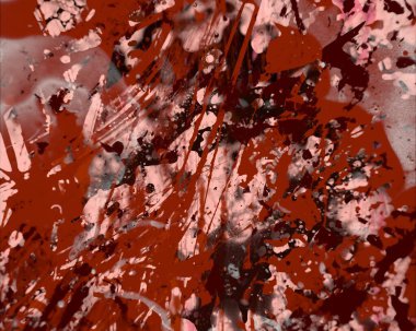 Grunge çağdaş sanat. El sanat yapılmış. renkli doku. Modern sanat. Yağlı boya darbeleri. Darbeleri. Sanatsal arka plan. Soyut resim tuval üzerine.