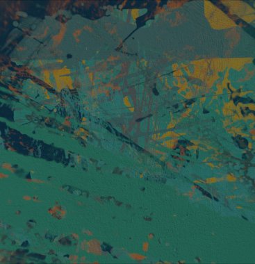 Grunge çağdaş sanat. El sanat yapılmış. renkli doku. Modern sanat. Yağlı boya darbeleri. Darbeleri. Sanatsal arka plan. Soyut resim tuval üzerine.