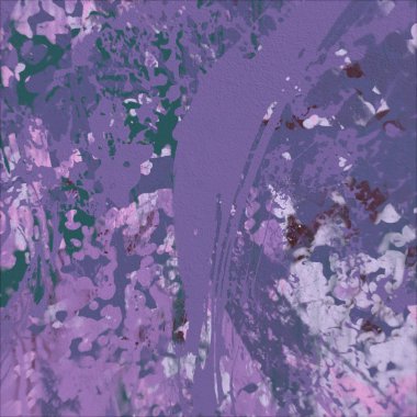 Grunge çağdaş sanat. El sanat yapılmış. renkli doku. Modern sanat. Yağlı boya darbeleri. Darbeleri. Sanatsal arka plan. Soyut resim tuval üzerine.