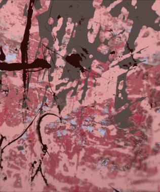 Grunge çağdaş sanat. El sanat yapılmış. renkli doku. Modern sanat. Yağlı boya darbeleri. Darbeleri. Sanatsal arka plan. Soyut resim tuval üzerine.