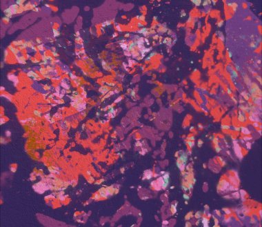 Grunge çağdaş sanat. El sanat yapılmış. renkli doku. Modern sanat. Yağlı boya darbeleri. Darbeleri. Sanatsal arka plan. Soyut resim tuval üzerine.