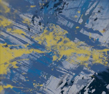 Grunge çağdaş sanat. El sanat yapılmış. renkli doku. Modern sanat. Yağlı boya darbeleri. Darbeleri. Sanatsal arka plan. Soyut resim tuval üzerine.