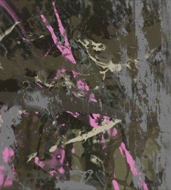 Grunge çağdaş sanat. El sanat yapılmış. renkli doku. Modern sanat. Yağlı boya darbeleri. Darbeleri. Sanatsal arka plan. Soyut resim tuval üzerine.